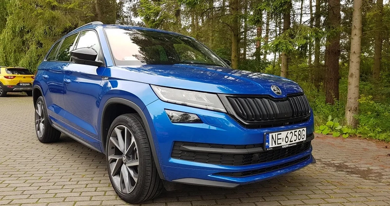 Skoda Kodiaq cena 145900 przebieg: 156000, rok produkcji 2019 z Bolków małe 529